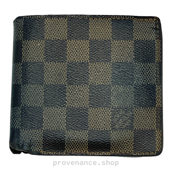 🔴 Louis Vuitton Marco Wallet - Damier Ebene - Picture 1 of 9